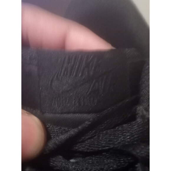 WOMEN Nike Air Force 1 '07 Low Triple Black DD8959 001 Sz 10.5 - Picture 7 of 15